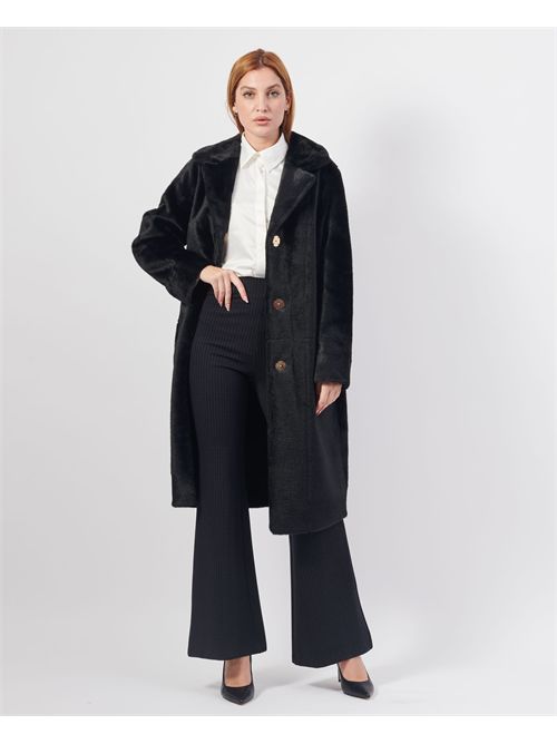 Cappotto lungo Yes Zee Teddy reversibile YES ZEE | O027-KV000801